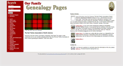 Desktop Screenshot of kerrcarrgenealogy.com